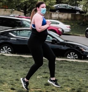 Woman participating in Fitness Bootcamp